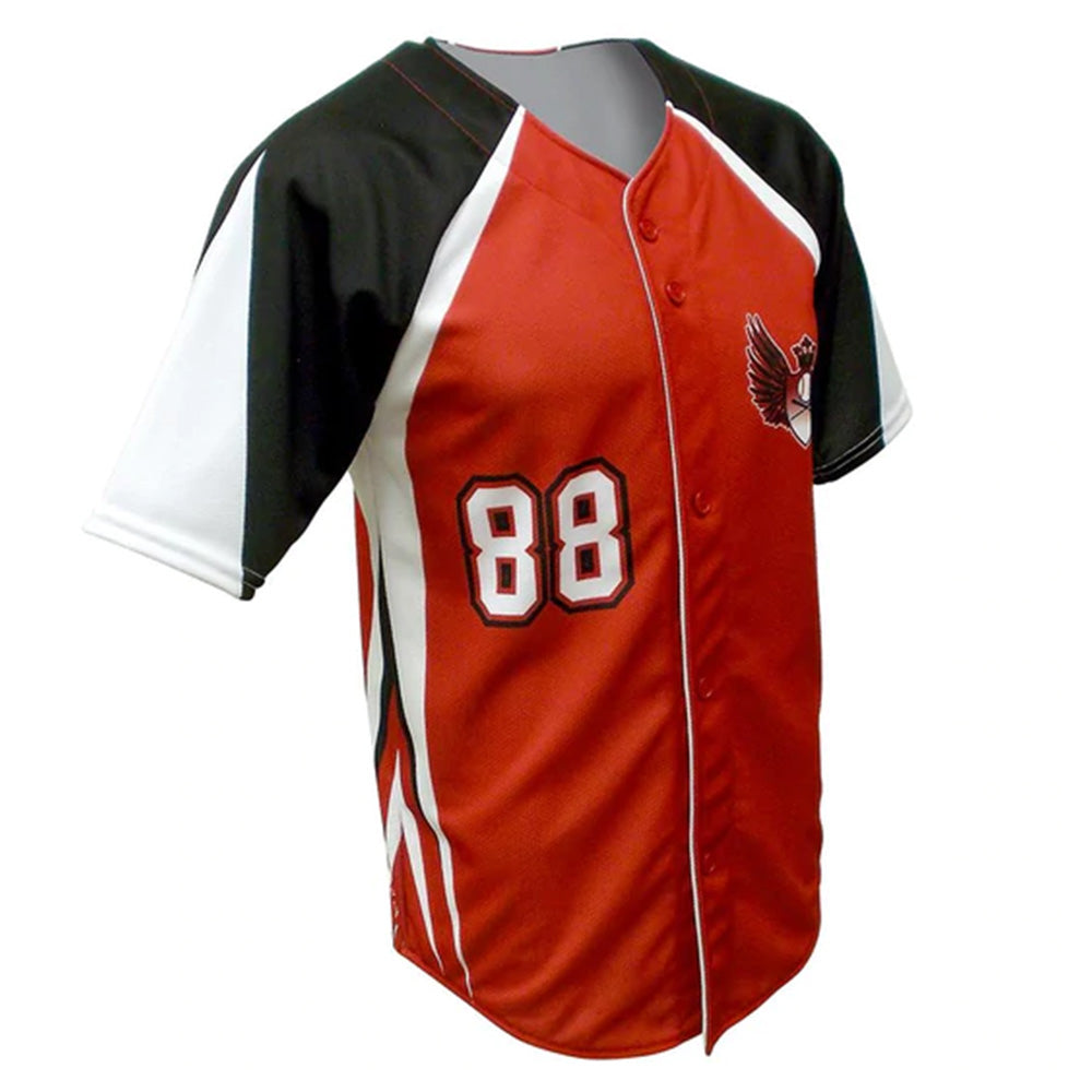 Custom Button Up Baseball Jersey